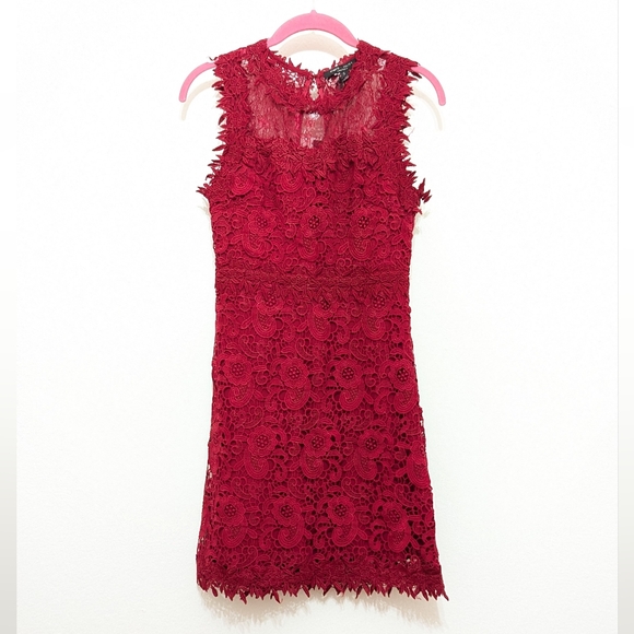 ✨NEW✨ Red Lace Dress - Picture 3 of 6